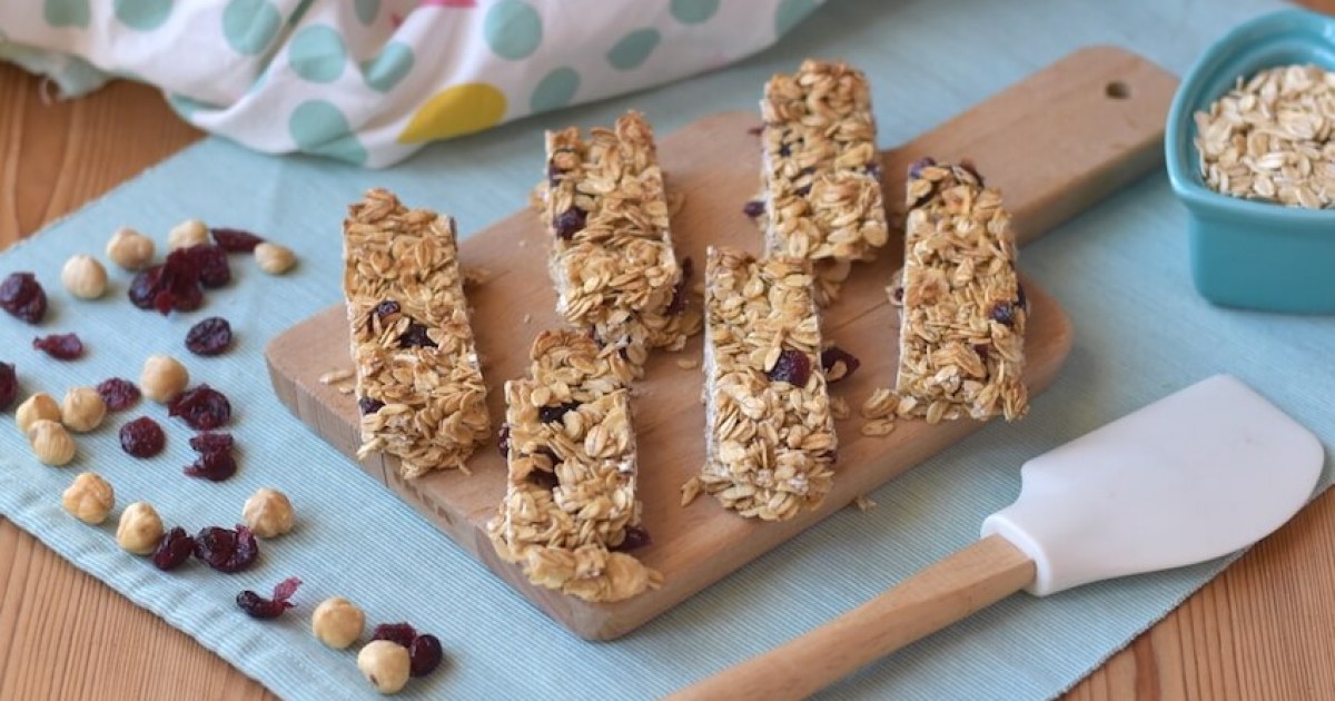 Barrette di avena - La ricetta di Gnam Gnam