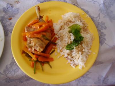 Pollo al peperoncino e basilico fritto