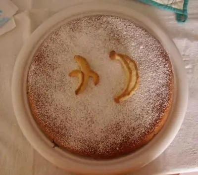 Torta di banane e cacao