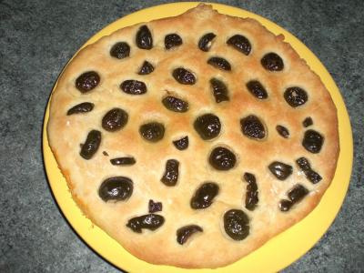 Focaccia alle olive