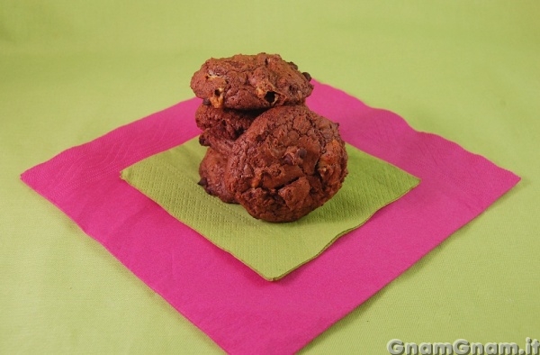 Double chocolate cookies