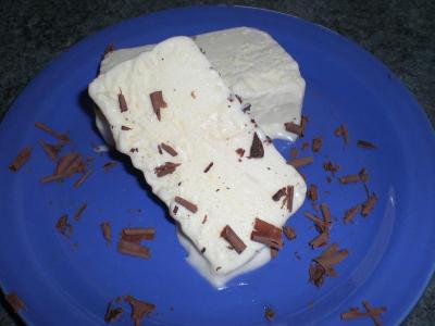 Semifreddo al cioccolato bianco