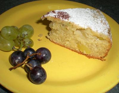 Torta all'uva