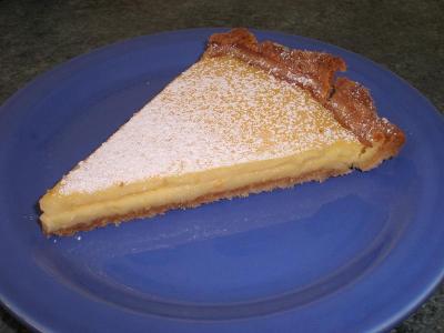 Crostata limone e panna