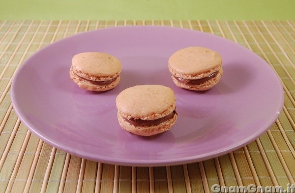 Macarons au chocolat