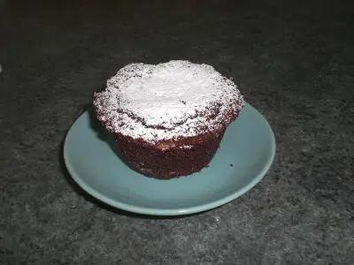 Muffin alla mandorla e cioccolato