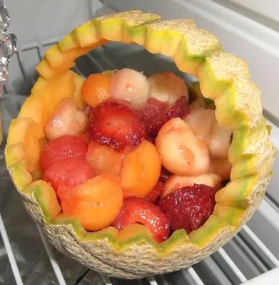 Decorazioni con frutta verdura e ortaggi