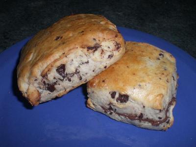 Panini con gocce di cioccolato