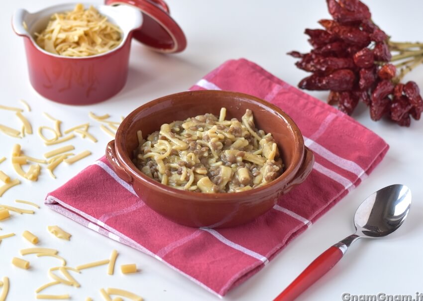 Pasta e lenticchie