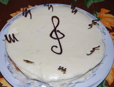 Torta tartufata al cioccolato bianco