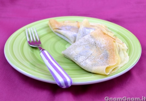 Crêpes alla nutella