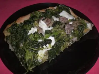 Pizza salsicce e friarielli