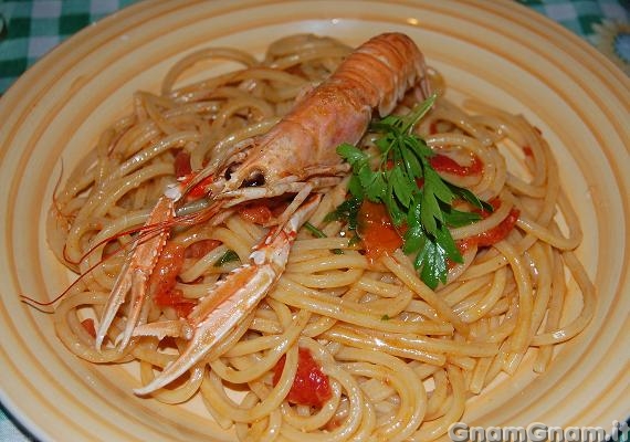 Linguine agli scampi