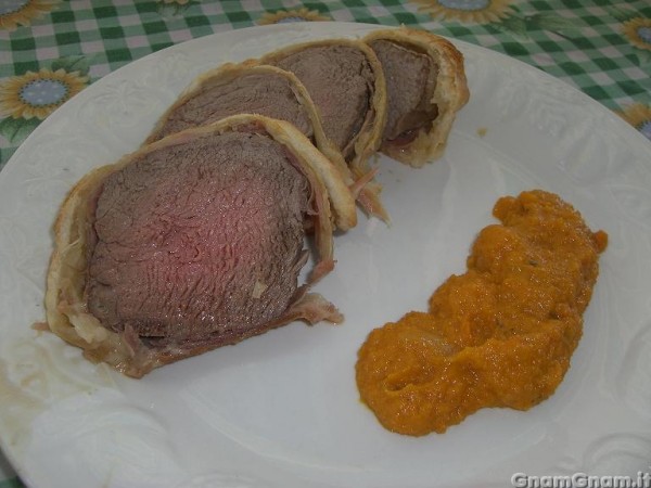 Roast beef in crosta