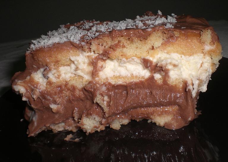 Tiramisù cocco e nutella