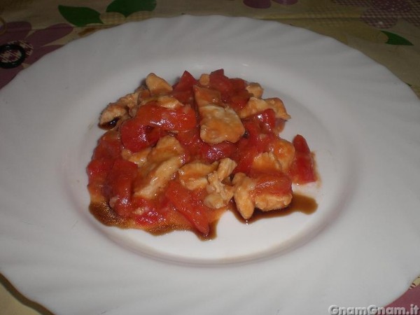 Pollo in agrodolce