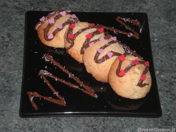 Biscotti al cocco senza burro