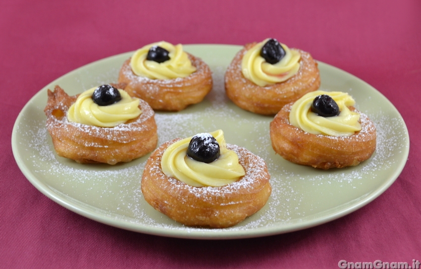 Zeppole di San Giuseppe fritte