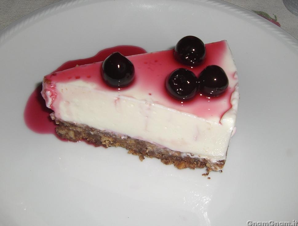 Cheesecake all’amarena