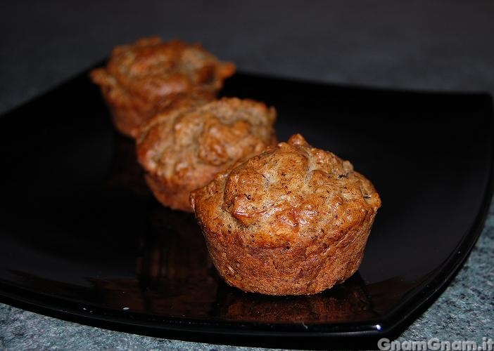 Muffin ai carciofi con farina di grano saraceno