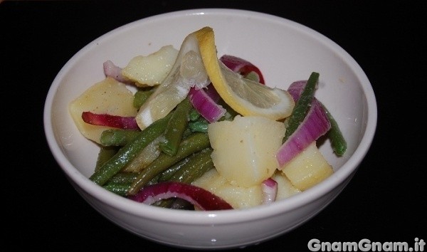 Insalata di patate e fagiolini