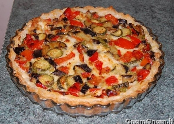 Torta salata all'ortolana