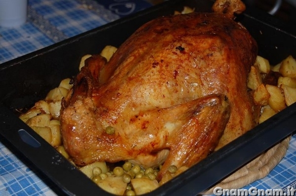 Pollo al forno