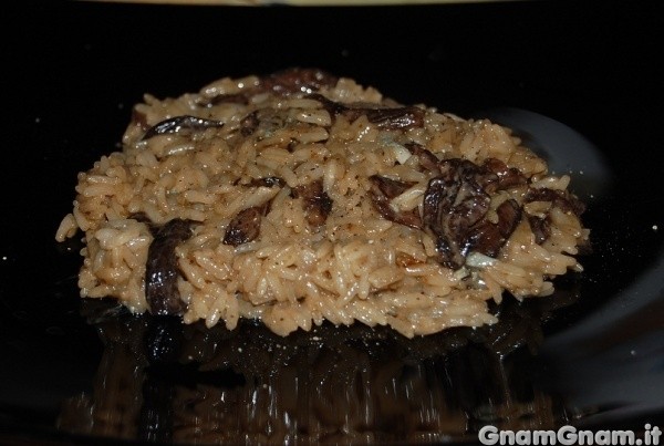 Risotto ai funghi secchi