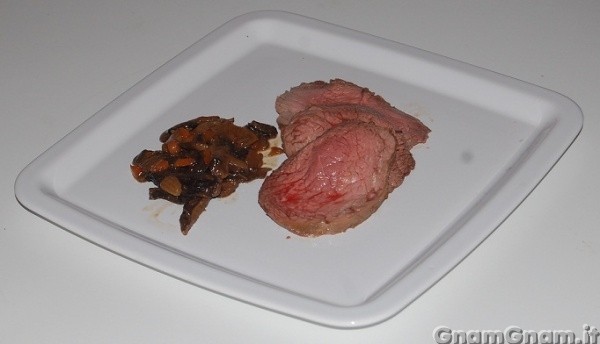 Roast beef ai funghi