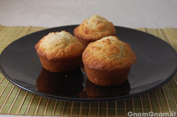 Muffin al cocco