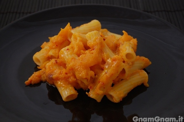 Pasta zucca e nduja