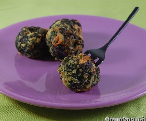 Polpette di merluzzo e spinaci