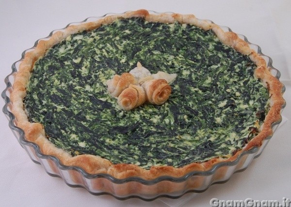 Torta salata ricotta e spinaci