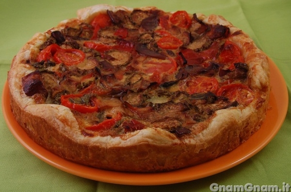 Torta salata alle verdure