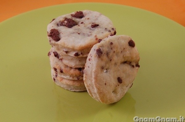 Biscotti banana e cioccolato