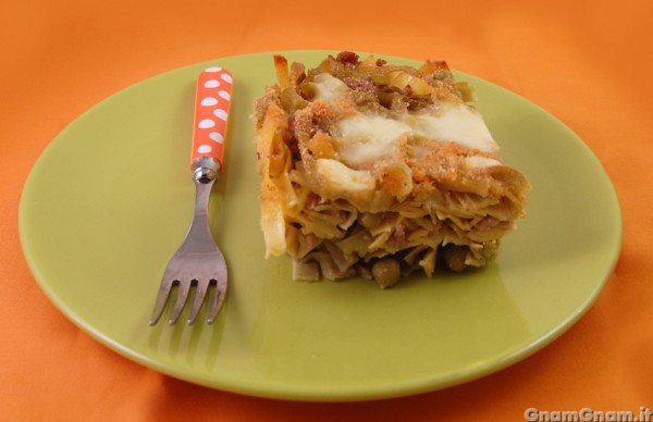 Crostata di tagliatelle