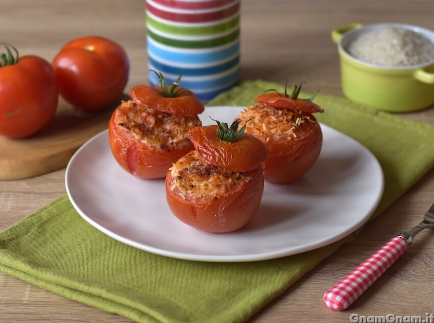 Pomodori ripieni di riso