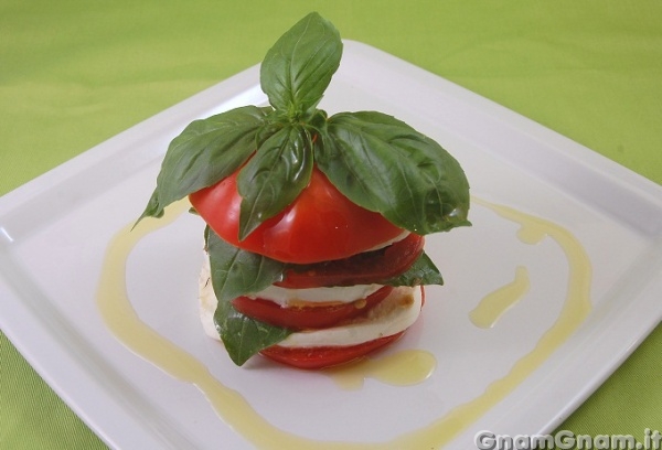 Insalata caprese Foto finale