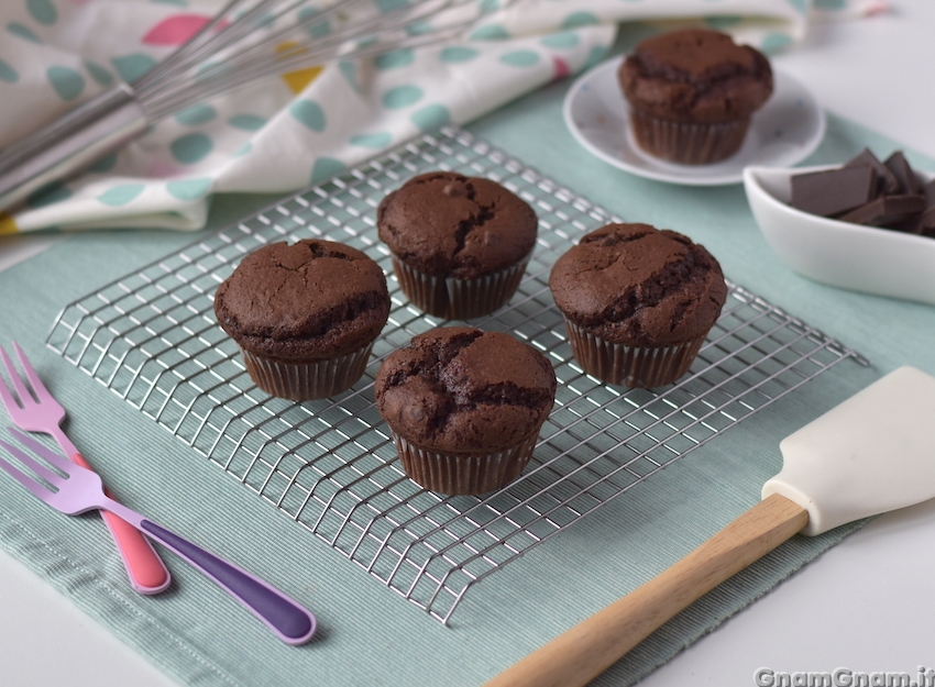 Muffin al cioccolato Foto finale