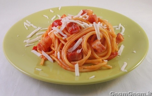 Pasta all'amatriciana