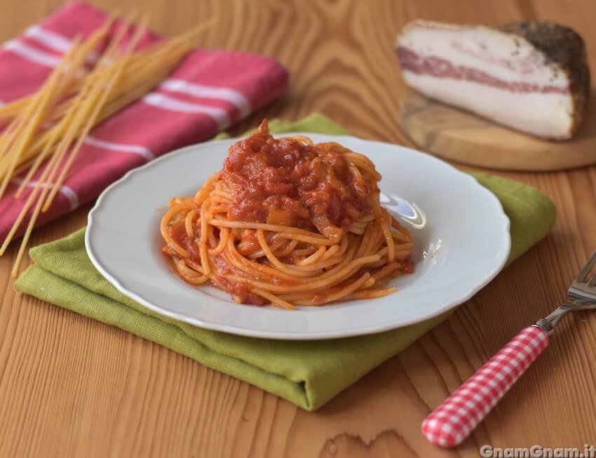 Pasta all'amatriciana