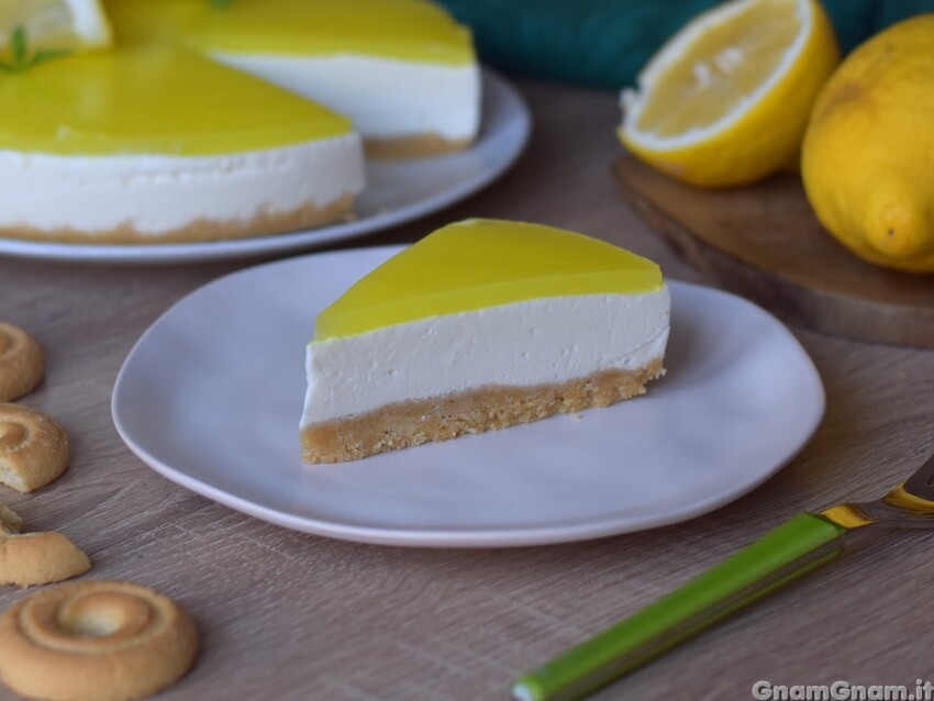 Cheesecake al limone Foto finale