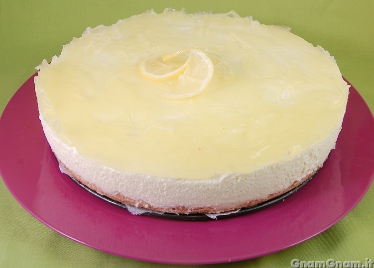 Cheesecake al limone