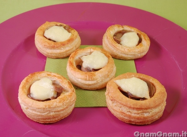 Vol au vent ai funghi