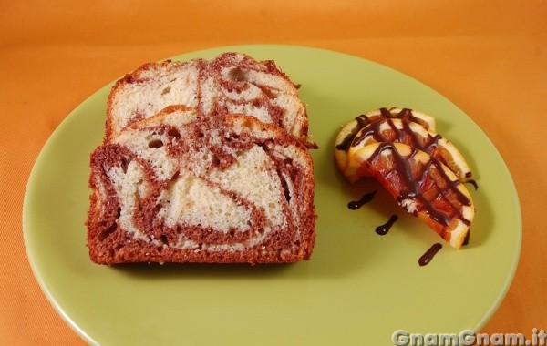 Plumcake arancia e cioccolato