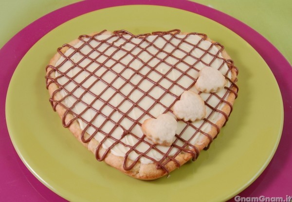 Crostata al cioccolato bianco