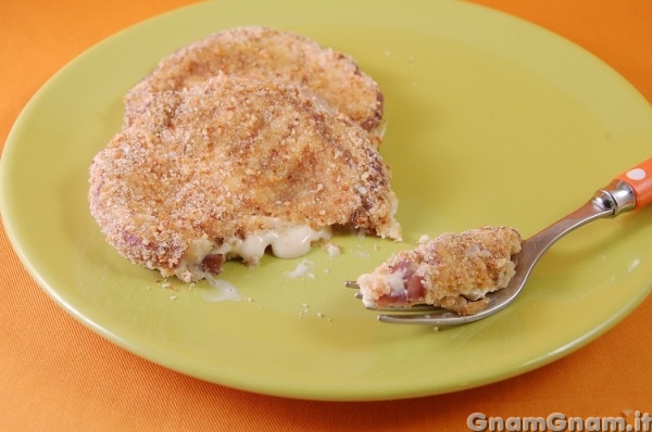 Cotoletta di melanzane al forno Foto finale