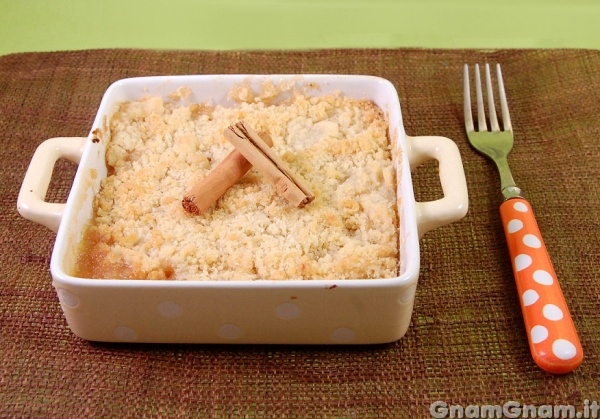 Crumble alle mele