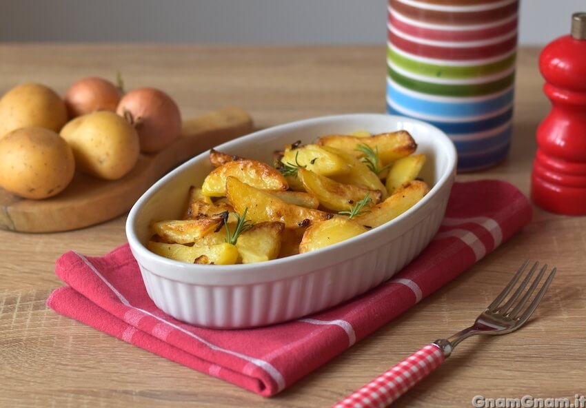 Patate al forno veloci