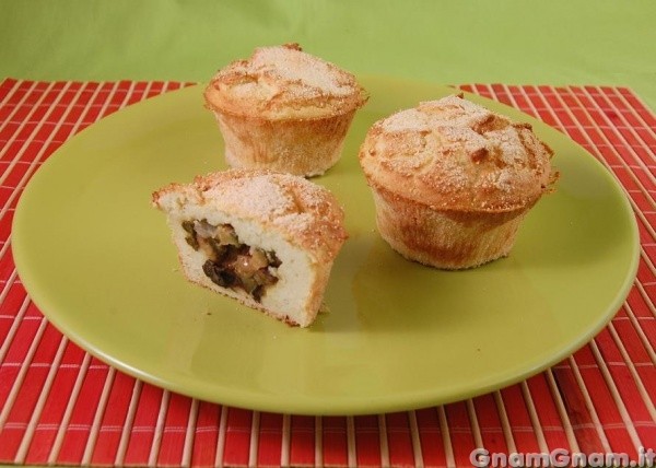 Mini gateau alle zucchine